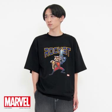 【MARVEL】ロケット/フロントプリントビッグTシャツ