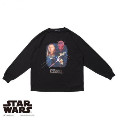 【STAR WARS】JEDI vs SITH / フロントプリント長袖Tシャツ