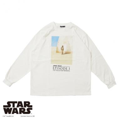 【STAR WARS】アナキン・スカイウォーカー / フロントプリント長袖Tシャツ