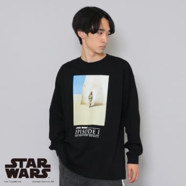 【STAR WARS】アナキン・スカイウォーカー / フロントプリント長袖Tシャツ