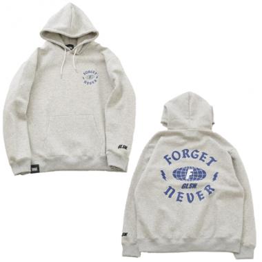 【FORGET NEVER ×GLSW.】CIRCLE LOGOパーカー