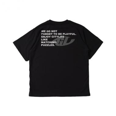 【プチプラ】バックプリント半袖Tシャツ