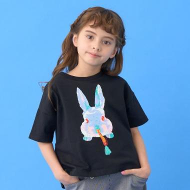 ラビット半袖Tシャツ