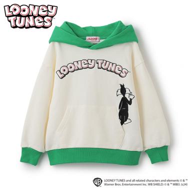 【LOONEY TUNES】配色パーカー