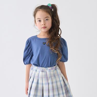 【防汚加工】パフスリーブTシャツ
