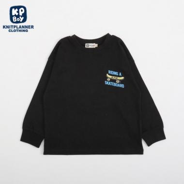 KPBOY くまプリント長袖Ｔシャツ(80～90)