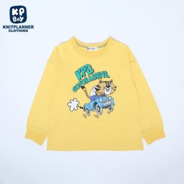 KPBOY とらプリント長袖Ｔシャツ(80～90)