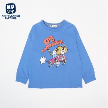 KPBOY とらプリント長袖Ｔシャツ(80～90)