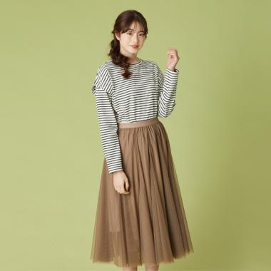 チュールスカート