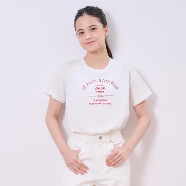 【抗菌・冷感】カップつきロゴTシャツ