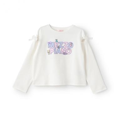 ★ぬいぐるみロゴ　長袖Tシャツ