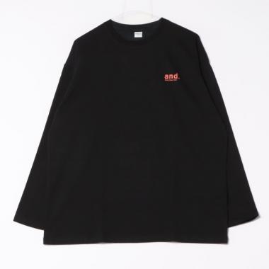 【パパもおそろい】DadD.ロゴ長袖ビッグTシャツ