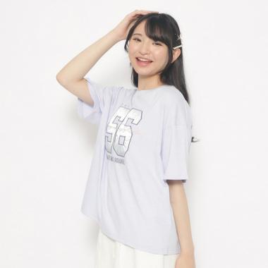 サテンアップリケアソートTシャツ