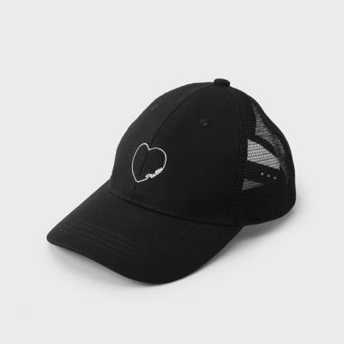 【速乾 接触冷感】夏の必需品ハートフレームCAP