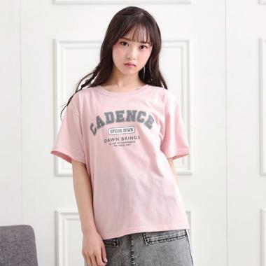 カレッジプリントTシャツ