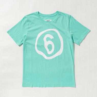 【MM6 Maison Margiela(エムエム6 メゾン マルジェラ)Kids&Junior】ブランドロゴ半袖Tシャツカットソー