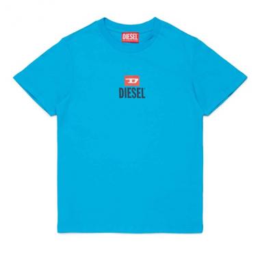 【DIESEL(ディーゼル)Kids&Junior】ワンポイントブランドロゴ半袖Tシャツカットソー