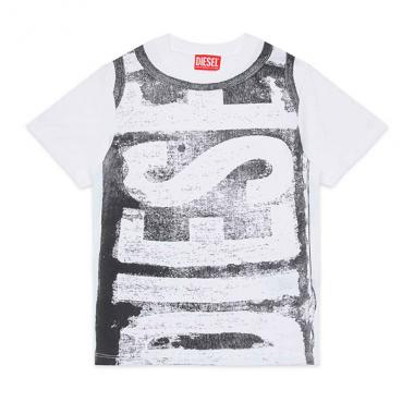 【DIESEL(ディーゼル)Kids&Junior】ブランドロゴ半袖Tシャツカットソー