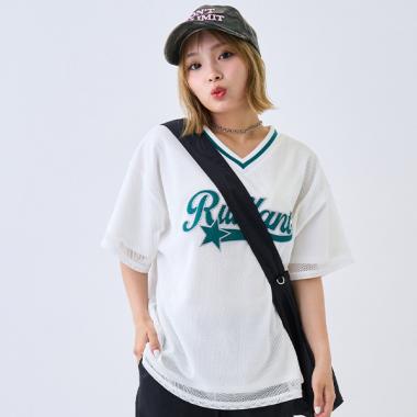 メッシュレイヤードルーズT