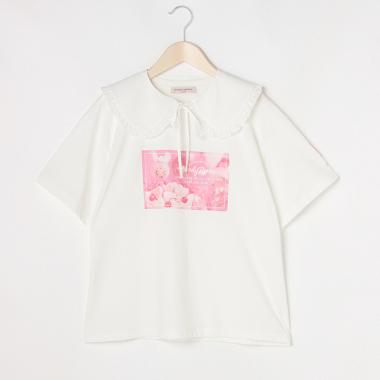 【抗菌防臭】ベリエちゃんビッグカラー半袖Tシャツ