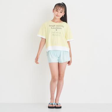 レイヤード風Tシャツ2点セット水着【SWIM】