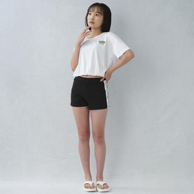 LTラインパンツ短丈Tシャツ3点セット水着【SWIM】