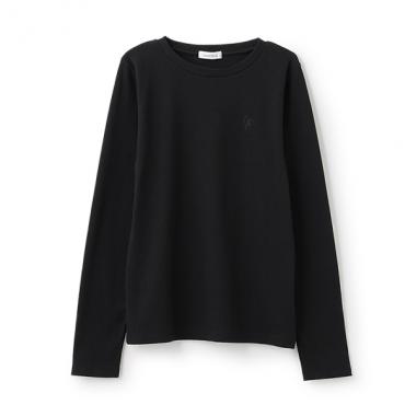 【BS/裏起毛】テレコ長袖Tシャツ