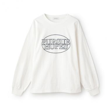 【GOODPRICE】サークル刺繍長袖Tシャツ