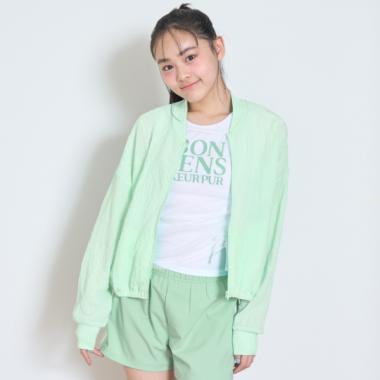 クリンクル加工ラッシュガード