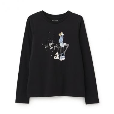 ガールズ リトルブレイク長袖Tシャツ