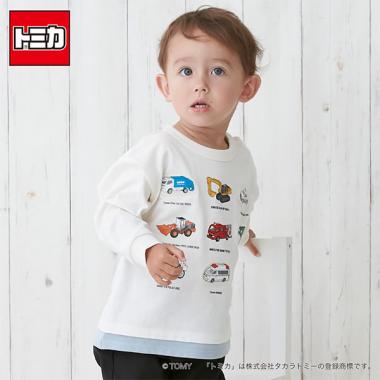 【TOMICA】トミカ集合長袖Tシャツ