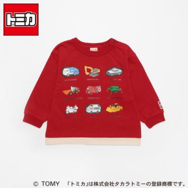 【TOMICA】トミカ集合長袖Tシャツ