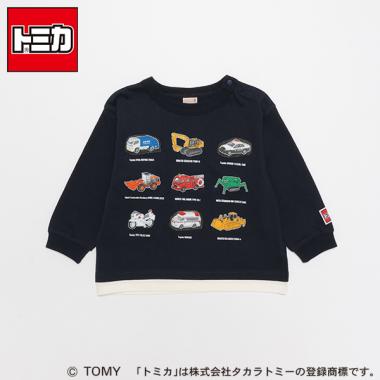 【TOMICA】トミカ集合長袖Tシャツ