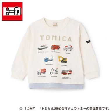 【TOMICA】車集合長袖Tシャツ