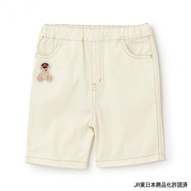 【新幹線】刺しゅうハーフパンツ