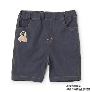 【新幹線】刺しゅうハーフパンツ