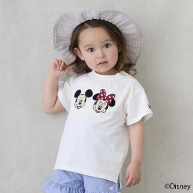 【Disney】モチーフキャラ半袖Tシャツ