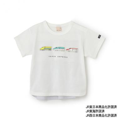【新幹線】アソートワッペン半袖Tシャツ