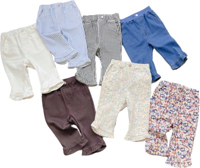 女の子のためのちびフリルパンツ