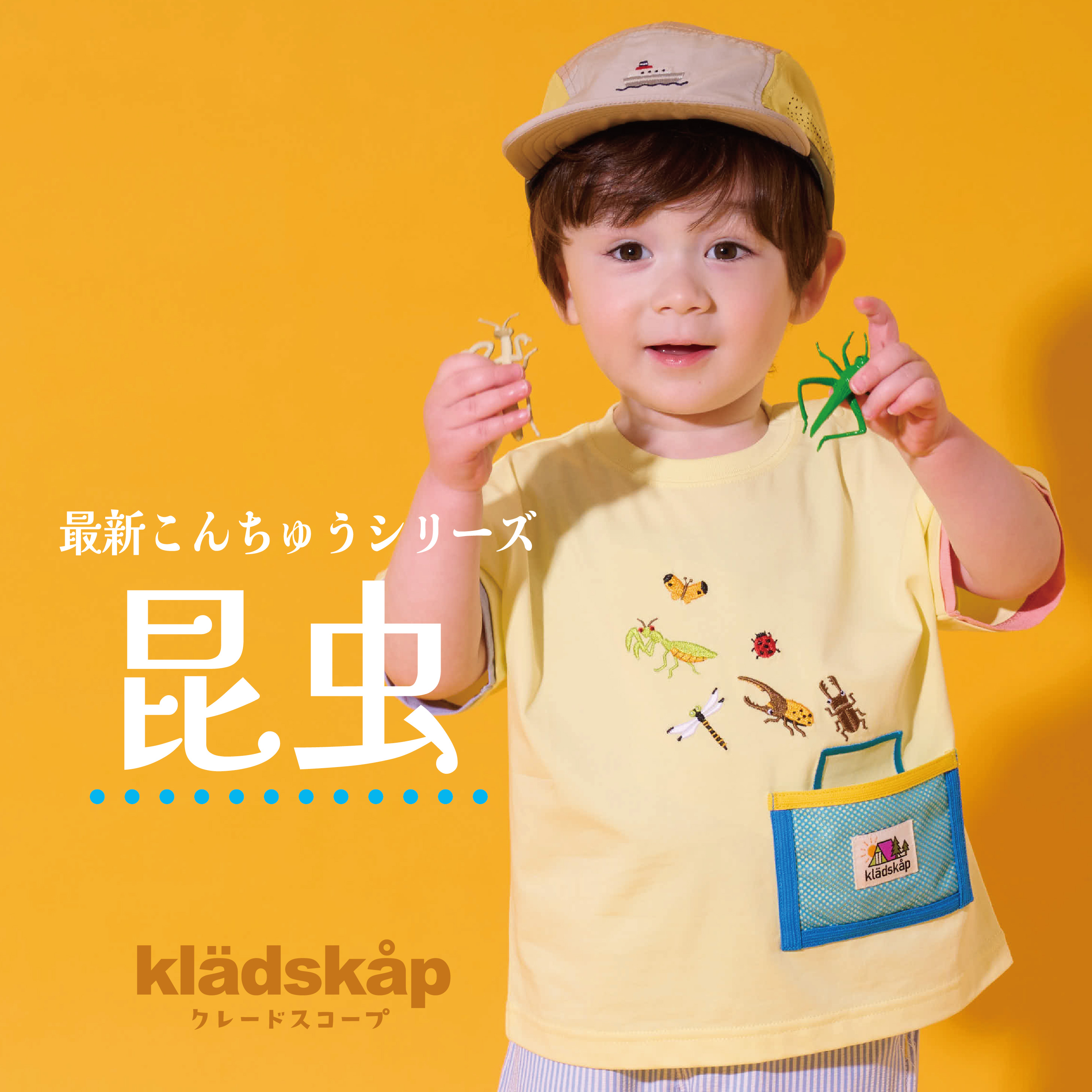 【5/3(土)発売予定】クレードスコープより、大好評!最新〈昆虫シリーズ〉が登場♪