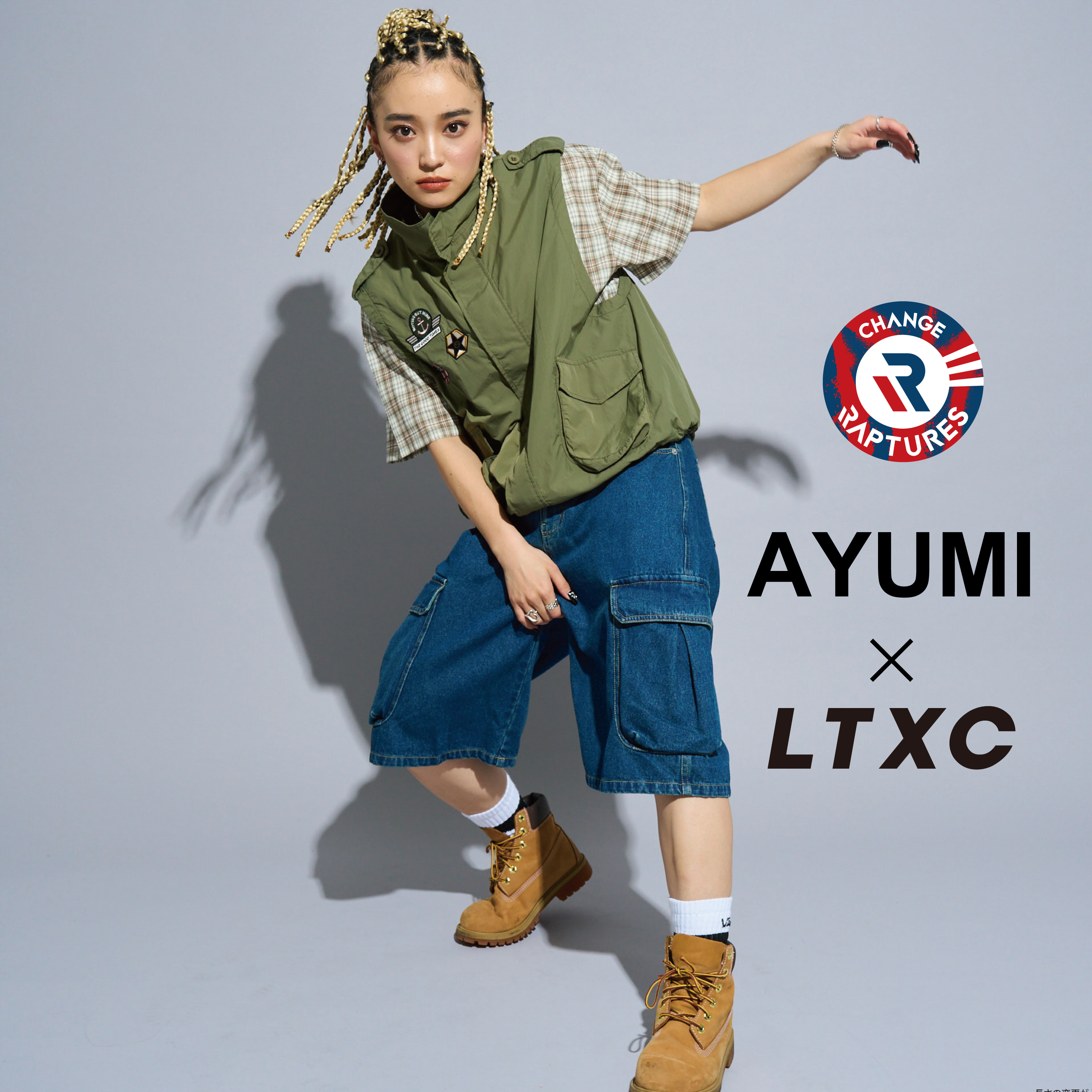  Dリーグ参戦チーム『CHANGE RAPTURES』のAYUMI さんとLTXCのコラボアイテムが発売_Lovetoxic